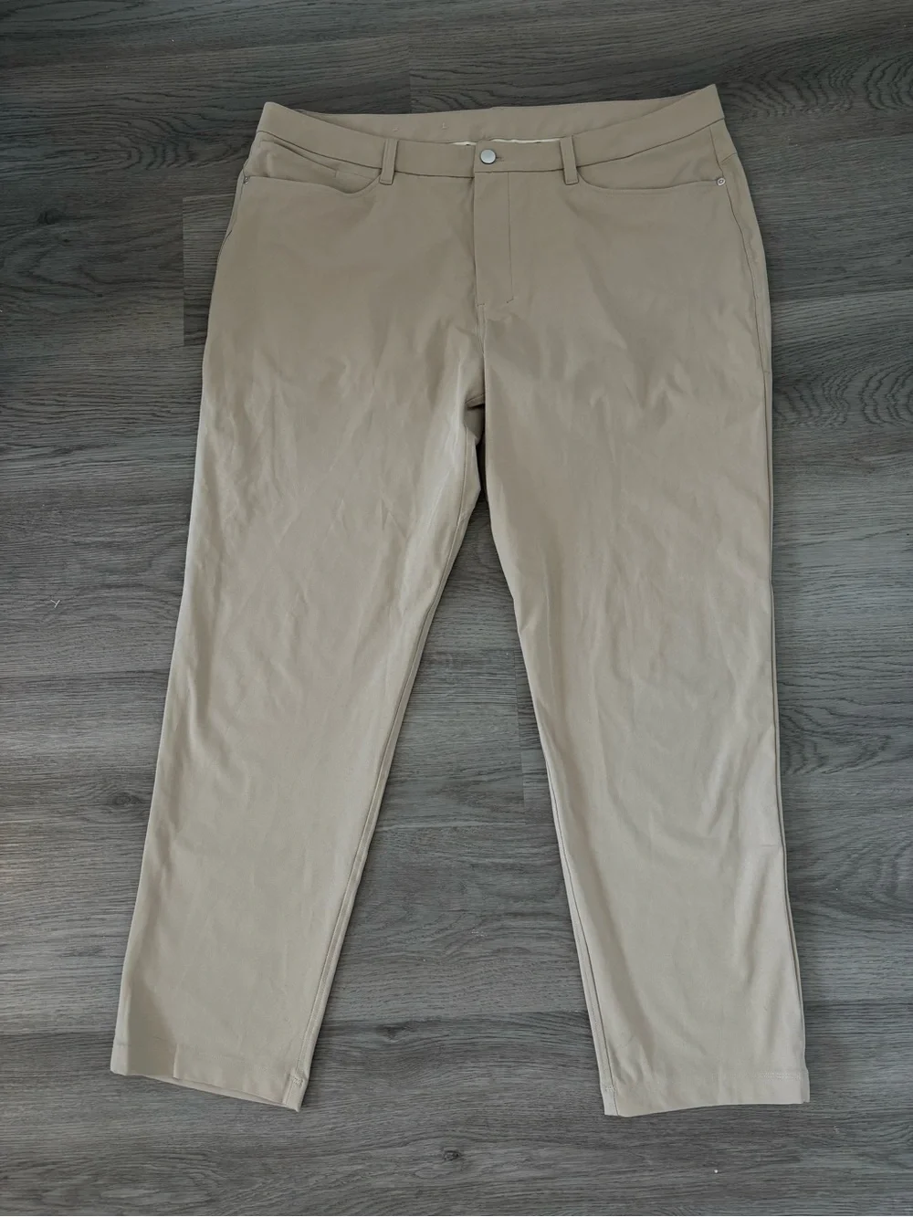 Lululemon ABC Classic-Fit Pant 32" *Warpstreme Trench Size 40 Waist - Picture 5 of 8